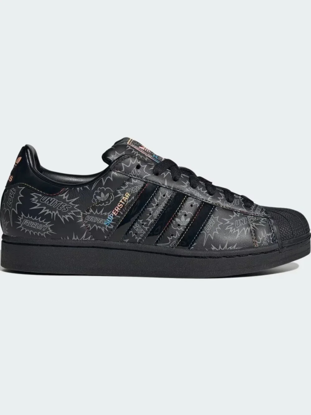 ADIDAS Pride SUPERSTAR II SHOES New In Box Men Sz 9/ Women Sz 10